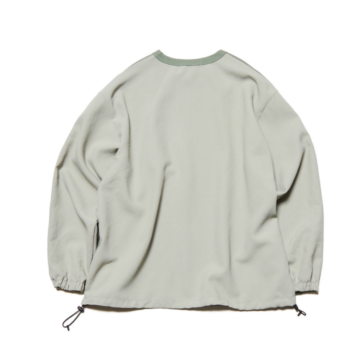SOPHNET. / FABRIC-MIX L/S TOP (Sage)
